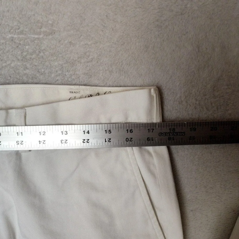 Polo Ralph Lauren Pants Mens 34x34 White Chino Classic Fit Stretch Pockets READ